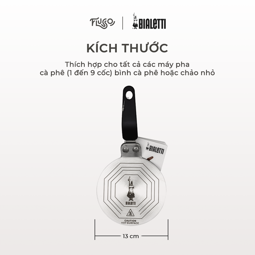Đế Chuyển Nhiệt Bếp Từ Bialetti