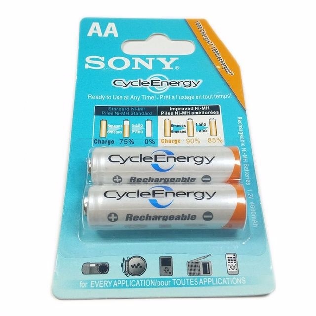 Pin Sạc AA S0NꝨ 4600mAh Vỉ 2 Viên