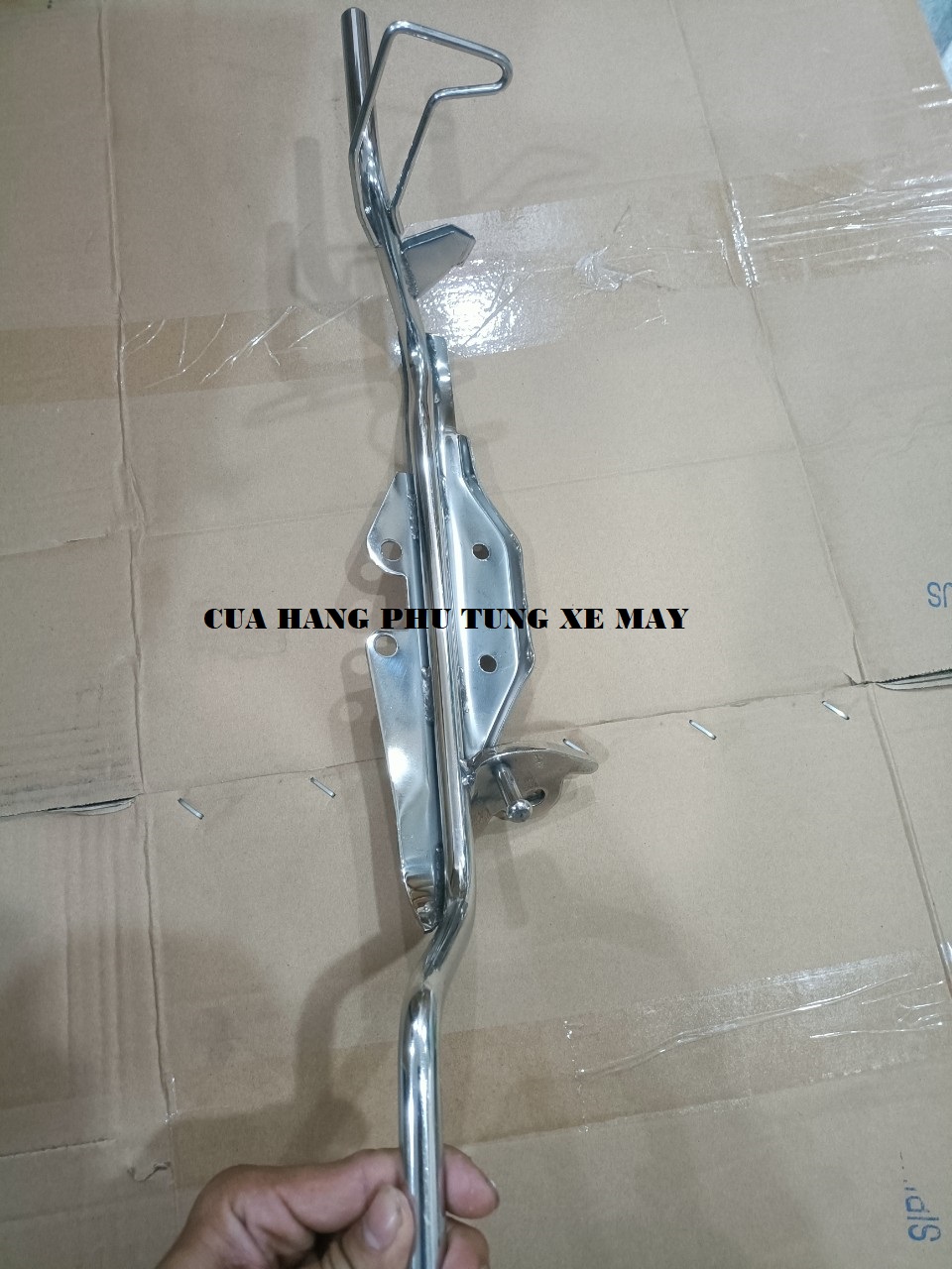 Gác máy xe Sirius inox 304