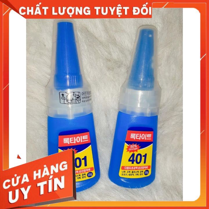 keo gắn đá -gắn móng giả 401 siêu chắc