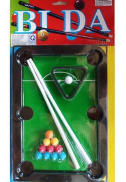 Vỉ bi da 6 Lỗ cho bé- 2 cây cơ