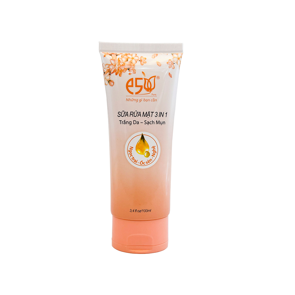 Sữa Rửa Mặt 3in1 E5 100ml