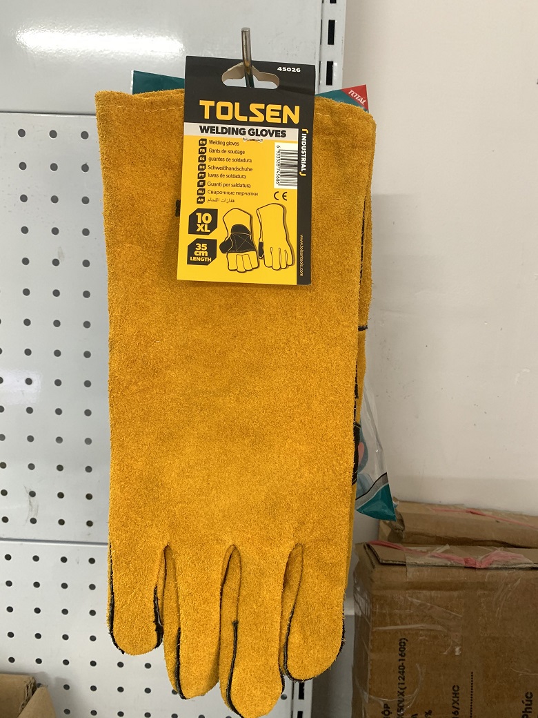Bao tay vải hàn Tolsen 45026