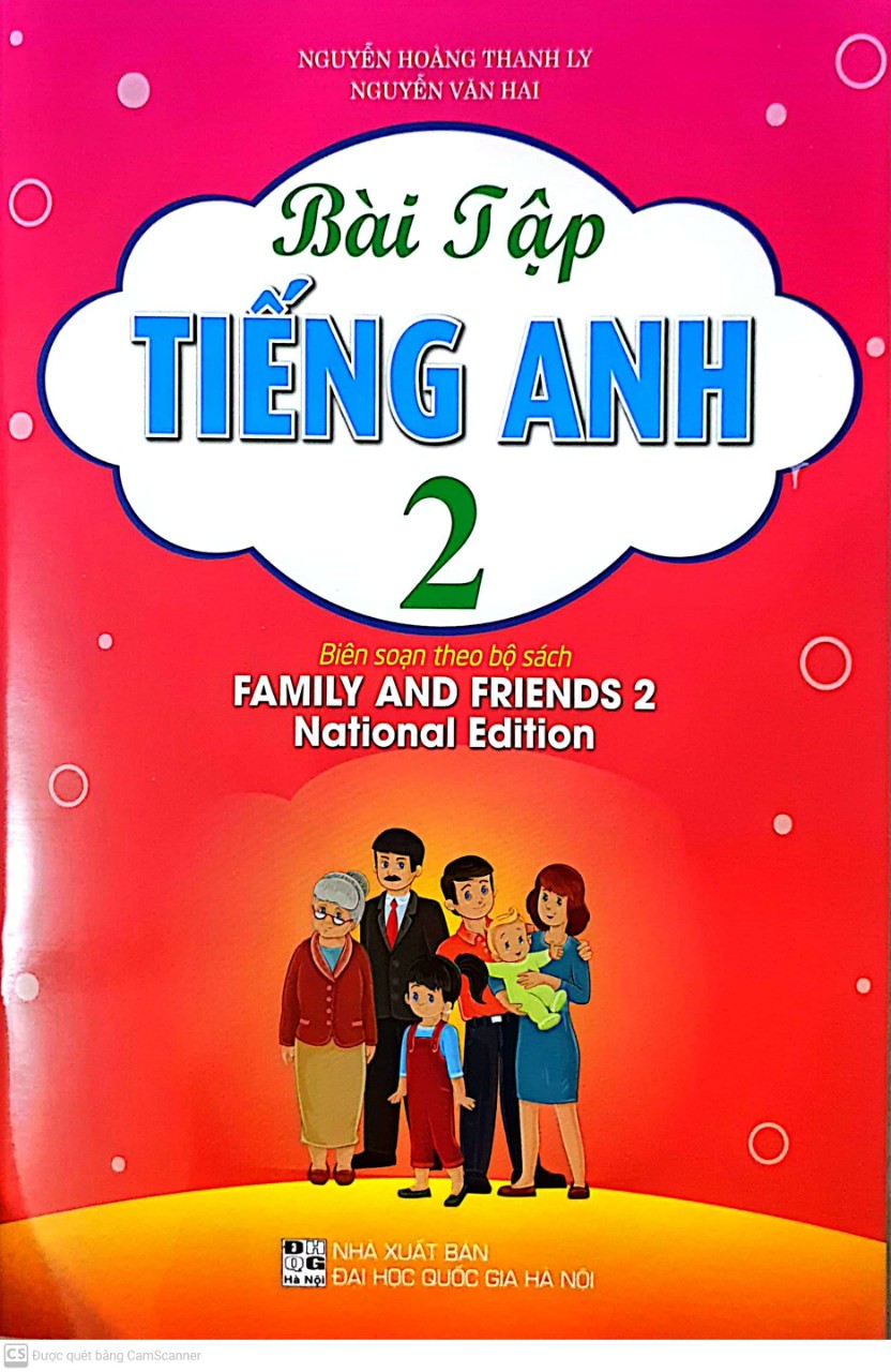 Sách - bài tập tiếng anh 2 (biên soạn theo bộ sách family and friends 2 national edition - 2022)