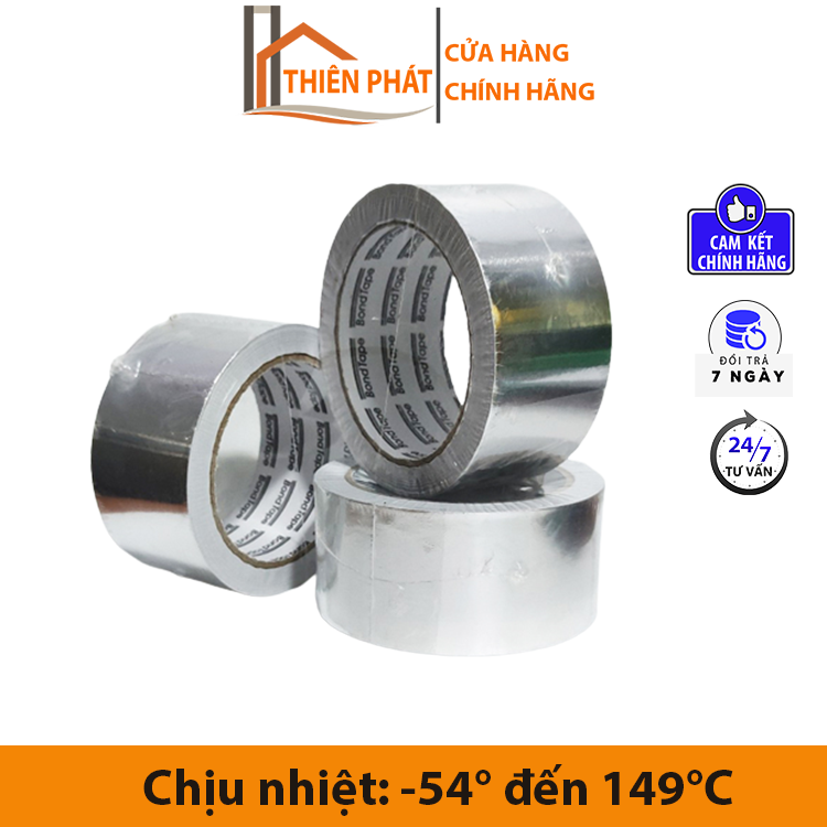 Băng keo bạc, băng keo nhôm chịu nhiệt