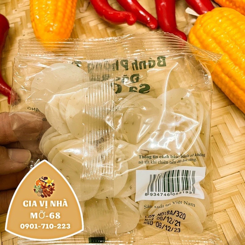 BÁNH PHỒNG TÔM SA GIANG XANH GÓI 100GR- 500GR