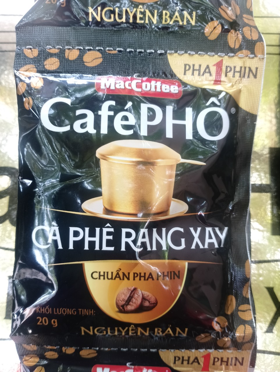 Combo 20 gói Cà Phê Phố Rang Xay  Pha Phin