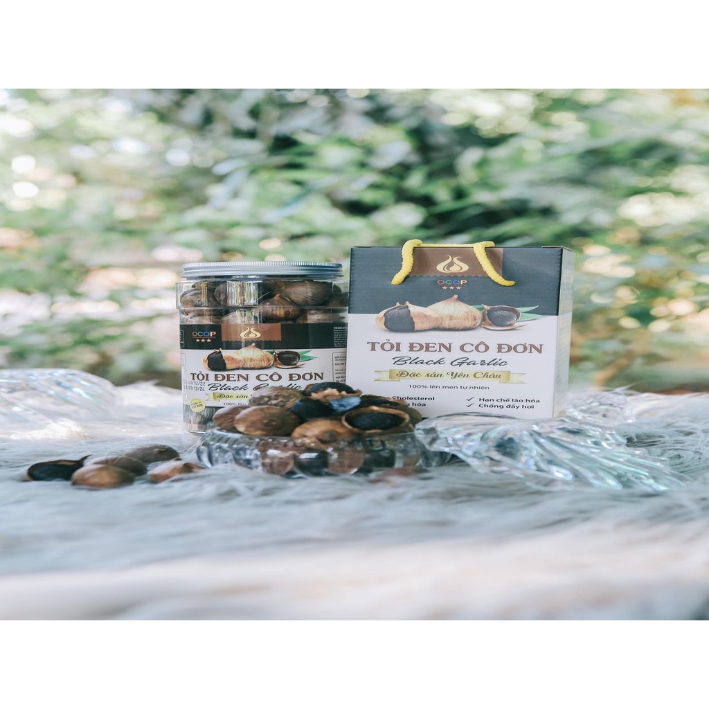 Tỏi Đen Cô Đơn loại Víp [1kg/ 2 hộp 500g]