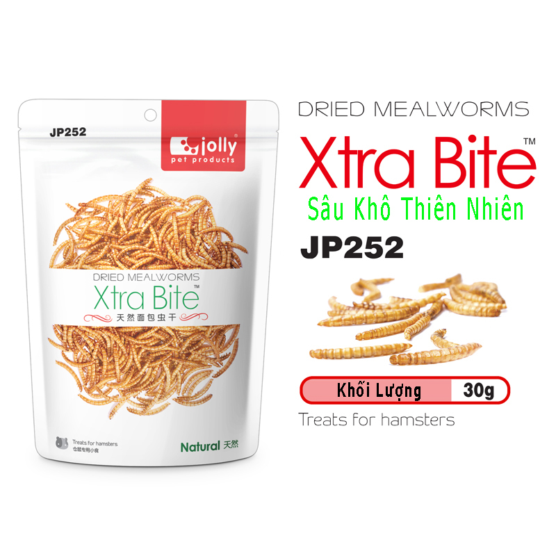 Thức Ăn Vặt Cho Hamster – Sâu Khô