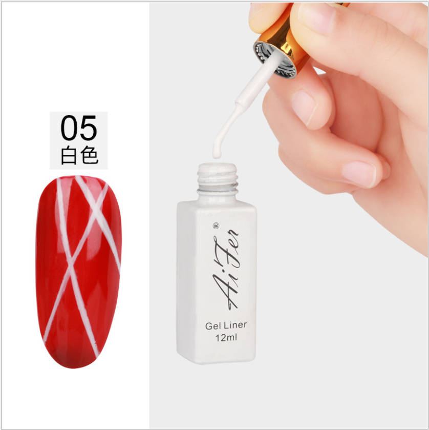 Gel Cọ Nét Aifer 12ml Dùng Vẽ Móng