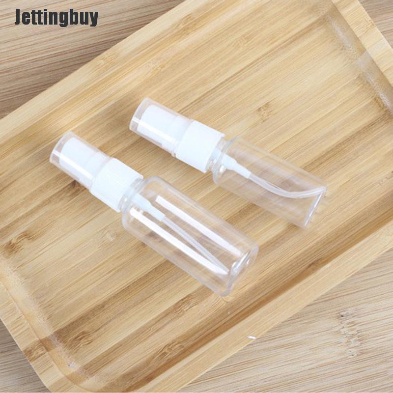 Jettingbuy Chai Rỗng Xịt Nhựa Trong Suốt Cầm Tay Chai Mini Xịt Nước Hoa Dạng Lỏng