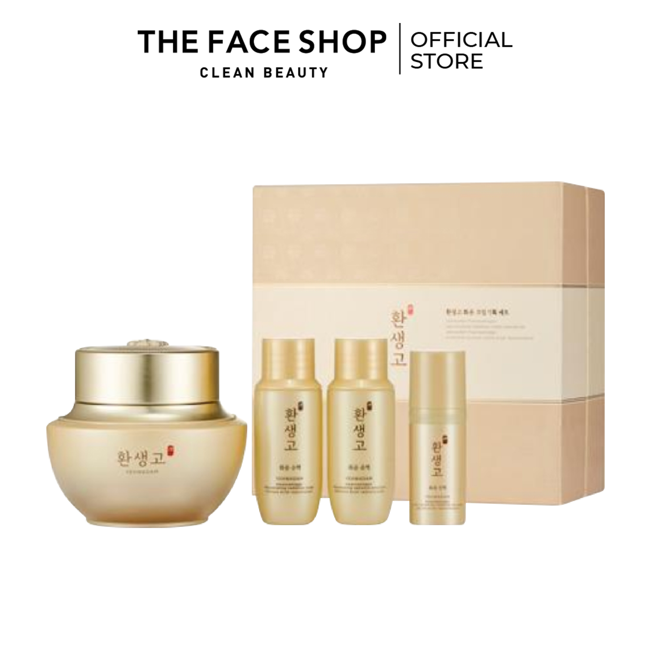 Bộ Sản Phẩm Kem Dưỡng Da TheFaceShop Yehwadam Hwansaenggo Rejuvenating Radiance Cream