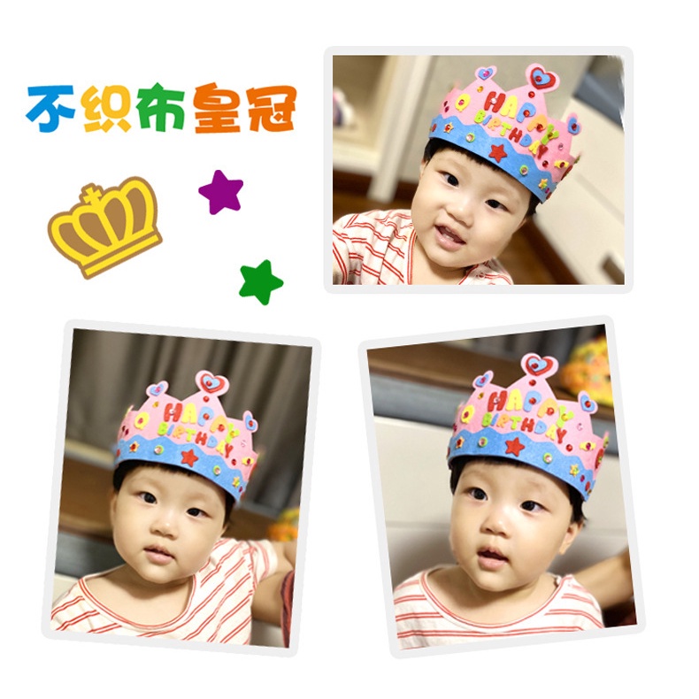 Vương miện 3D thủ g cho bé (1477VMB)