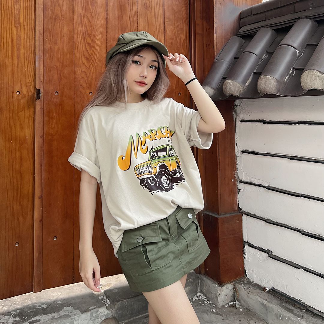 MARCHY - Trullen Tee - Áo thun dành cho nam nữ - Áo thun cơ bản, phong cách trẻ trung