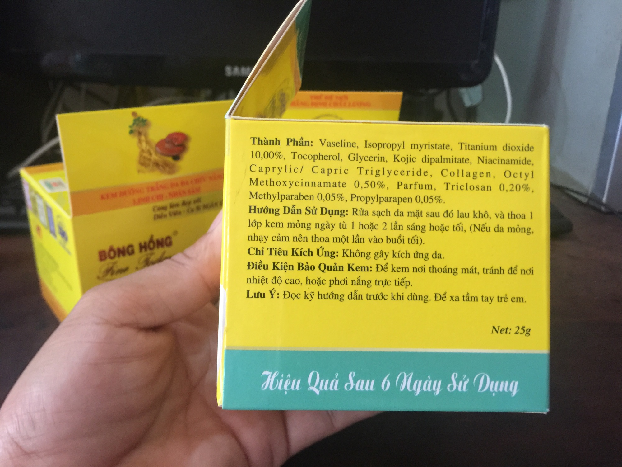Kem Dưỡng Trắng Da Bông Hồng Vip
