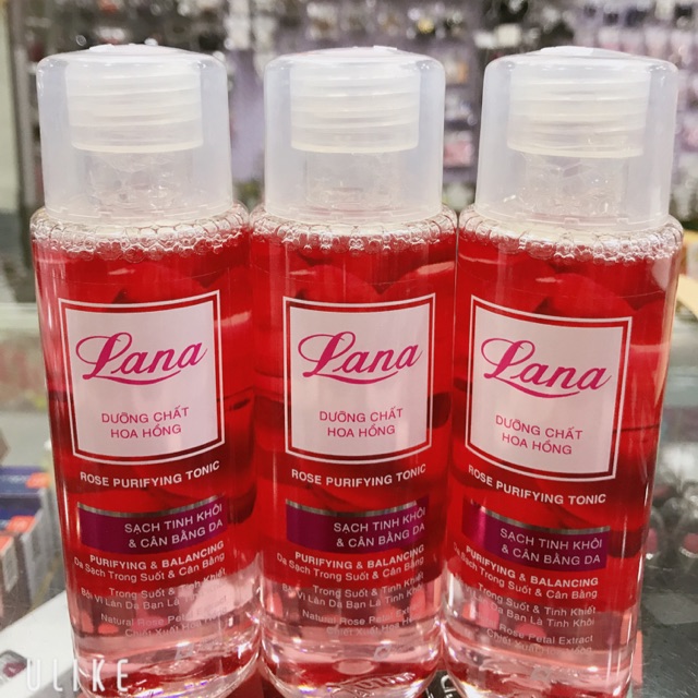 Nước dưỡng da hoa hồng Lana 150ml