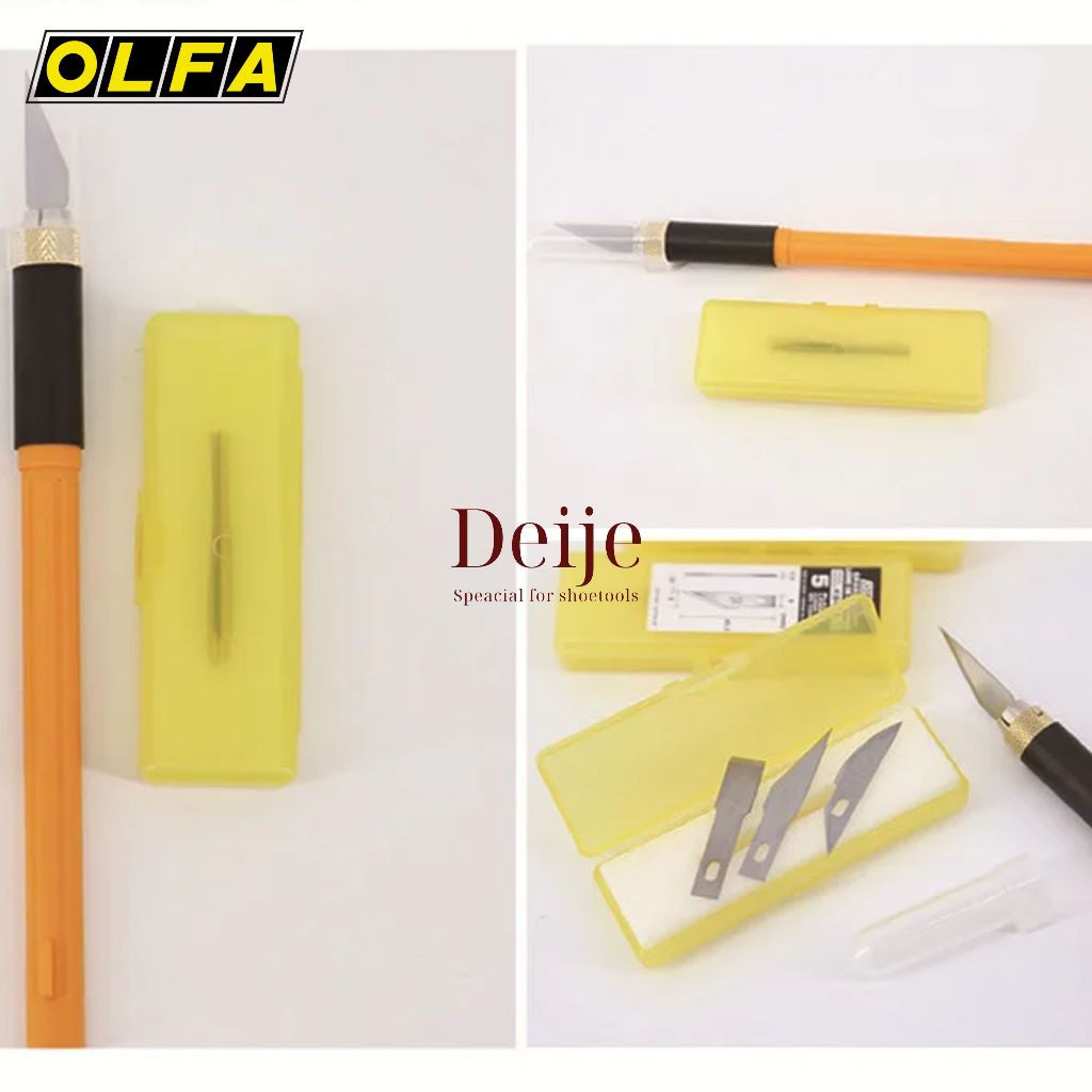 Dao cắt thủ công hình bút OLFA AK-4 Nhật Bản (kèm 4 lưỡi dao)