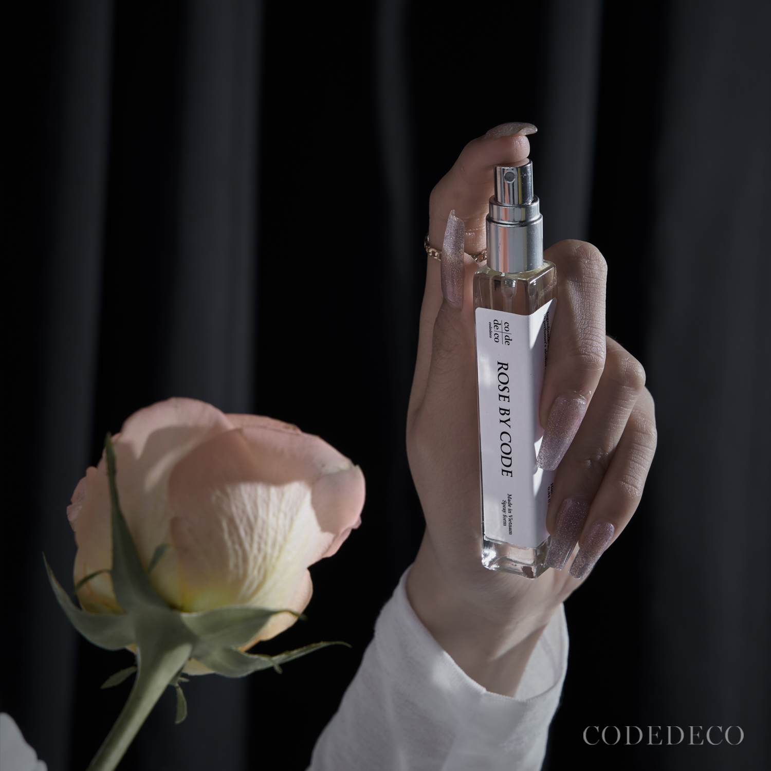 Tinh dầu nước hoa CODEDECO Rose by Code - 10ml Thanh Lịch, Bí Ẩn, Thu Hút