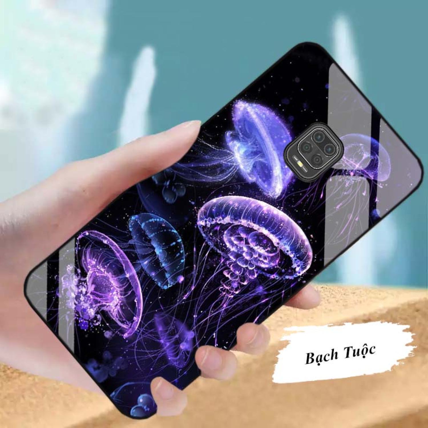 Ốp XIAOMI REDMI NOTE 9, NOTE 9S, NOTE 9 PRO Lưng Kính Cường Lực Cao Cấp Mới ƞhất