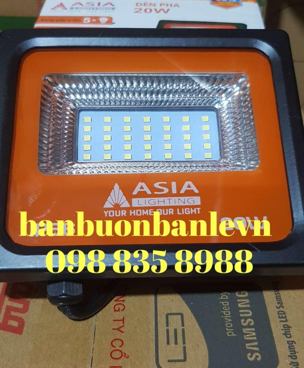 Đèn pha LED 50w  thế hệ mới chip SMD - ASIA