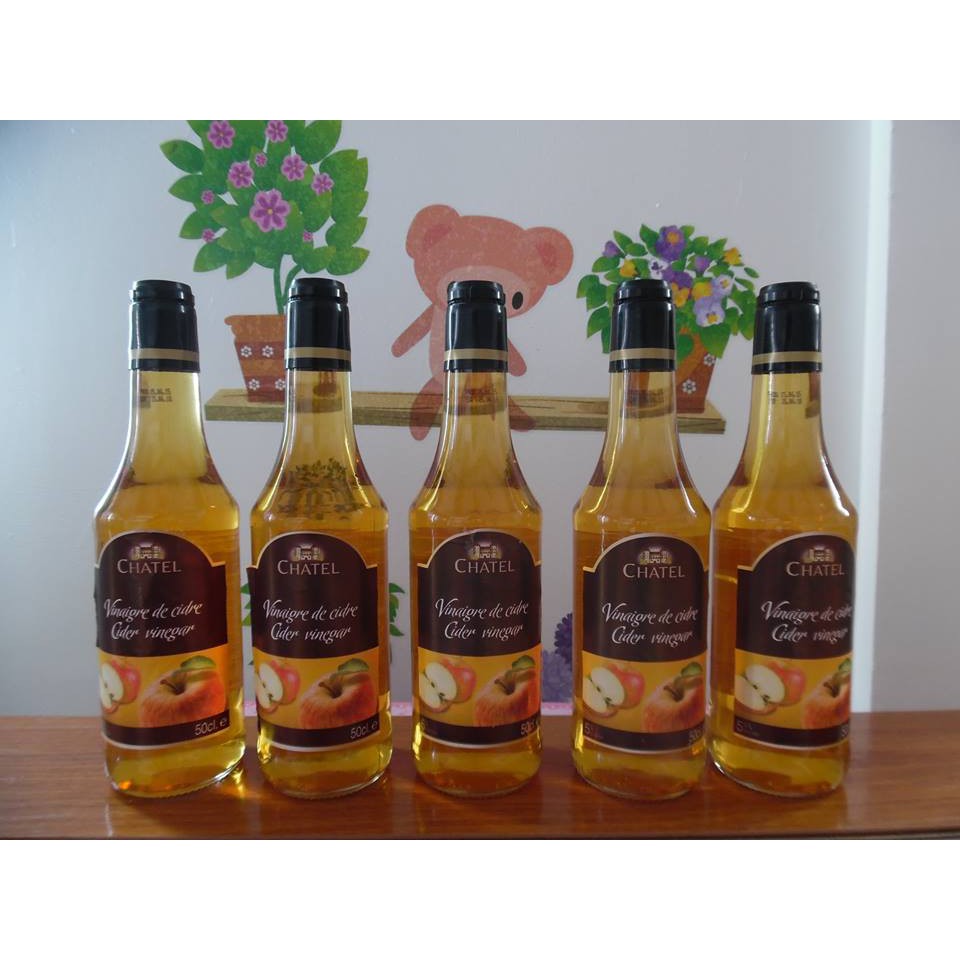 Giấm táo Chatel 500 ml ( Nhập khẩu từ Pháp)