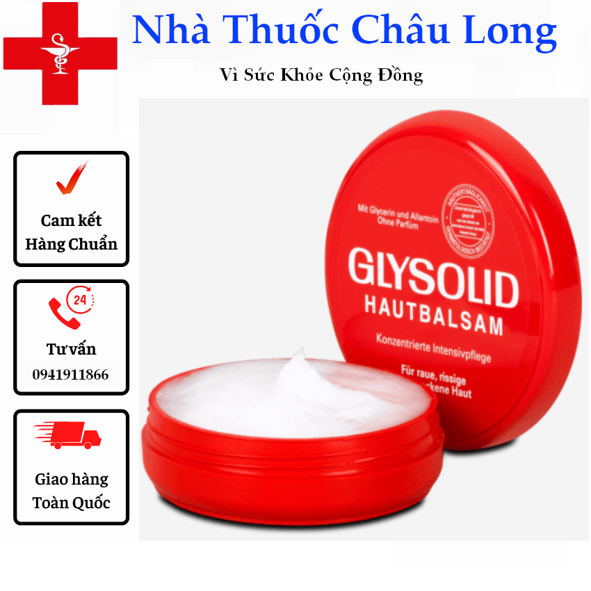 Kem Nẻ Glysolid Hautbalsam 100ml [NỘI ĐỊA ĐỨC]-Hàng Mới