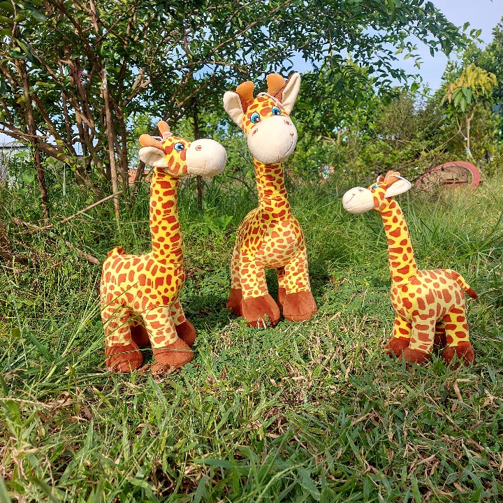 HƯƠU CAO CỔ NHỒI BÔNG 36CM-85CMCM