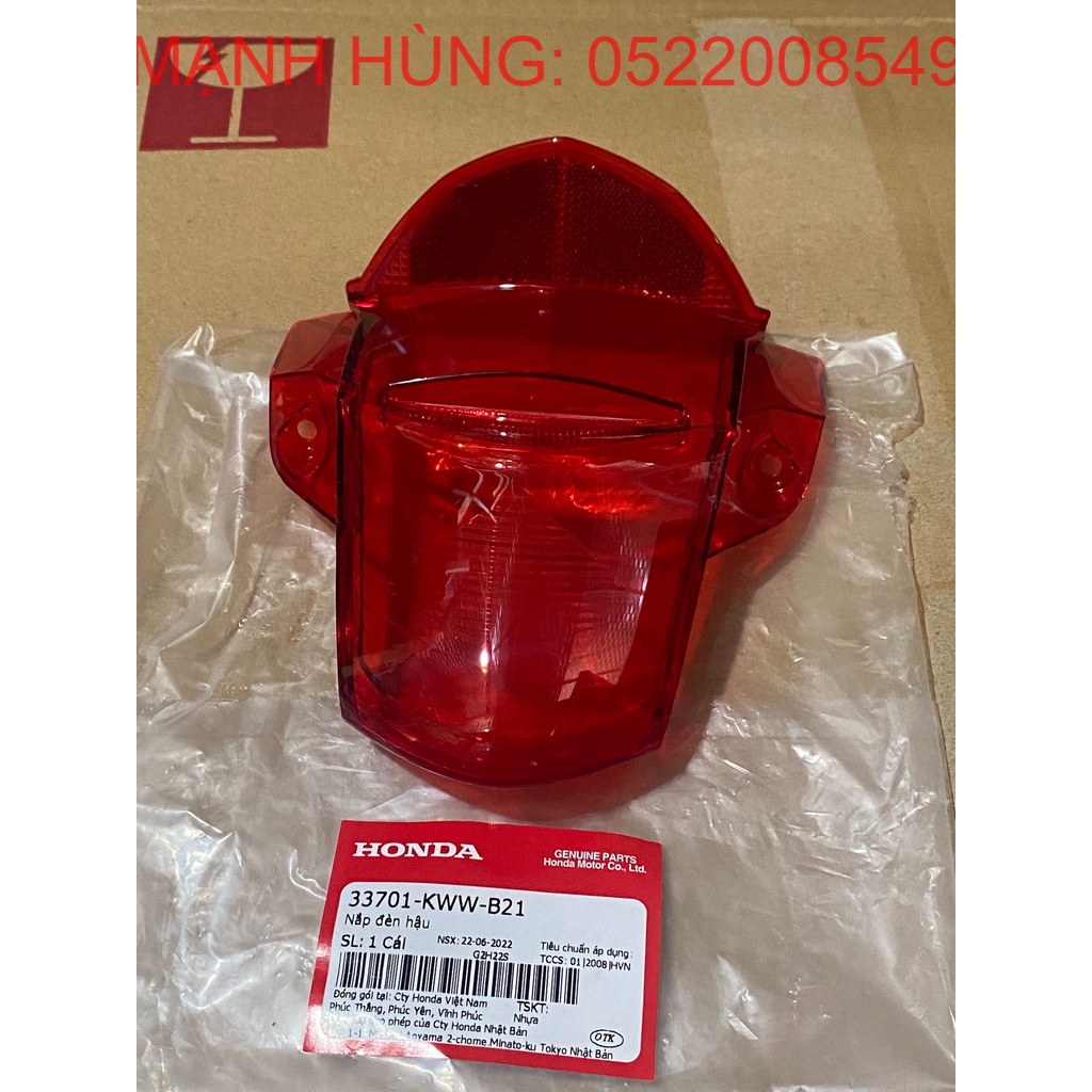 Nắp đèn hậu wave 110