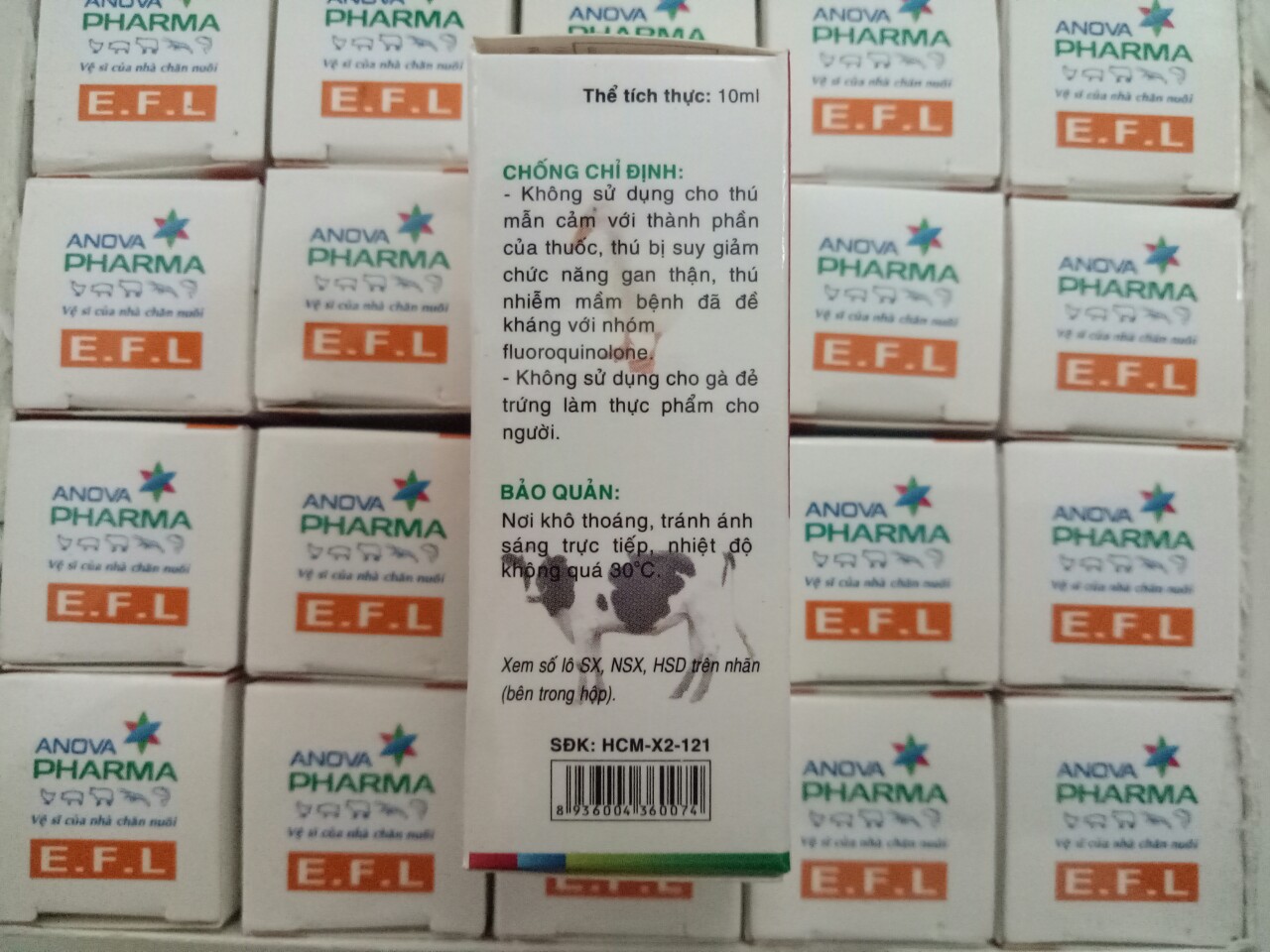 1 lọ E.F.L CỦA ANOVA PHARMA TR .Ị TI ÊU CH. ẢY