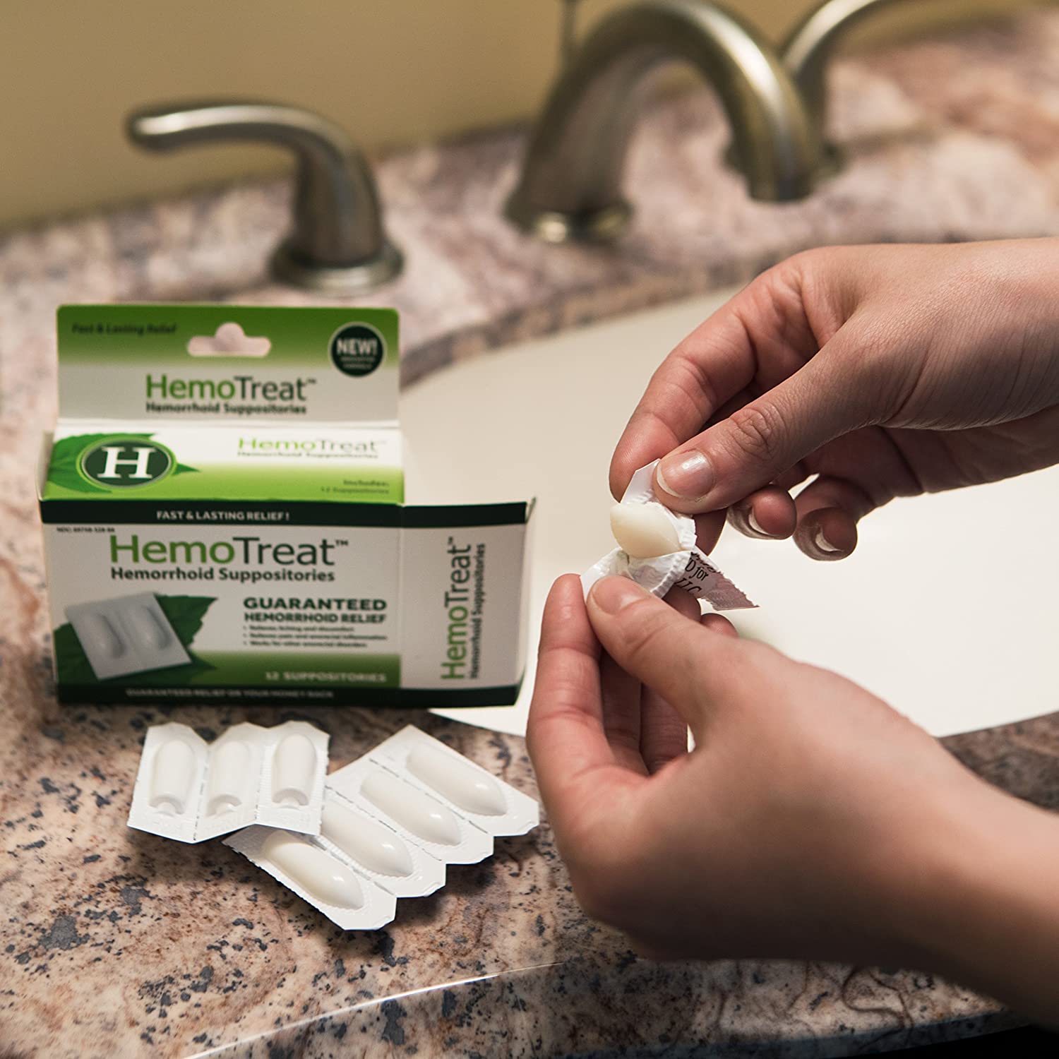 Viên nhét trĩ hậu môn Hemotreat