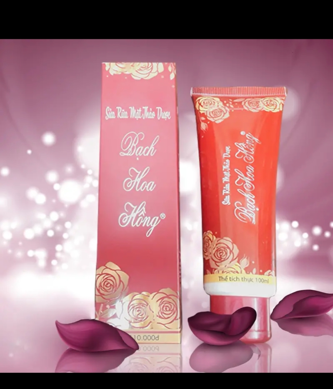 SỮA RỬA MẶT BACH HOA HONG