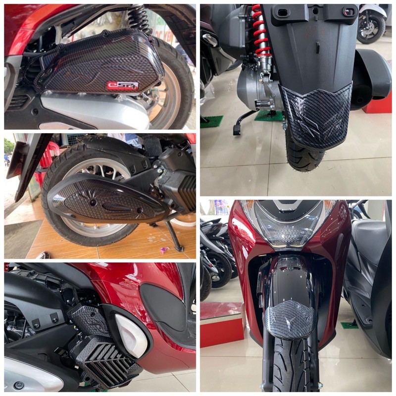 Ốp trang trí sh mode 2022-2020 chính hãng cacbon loại 1