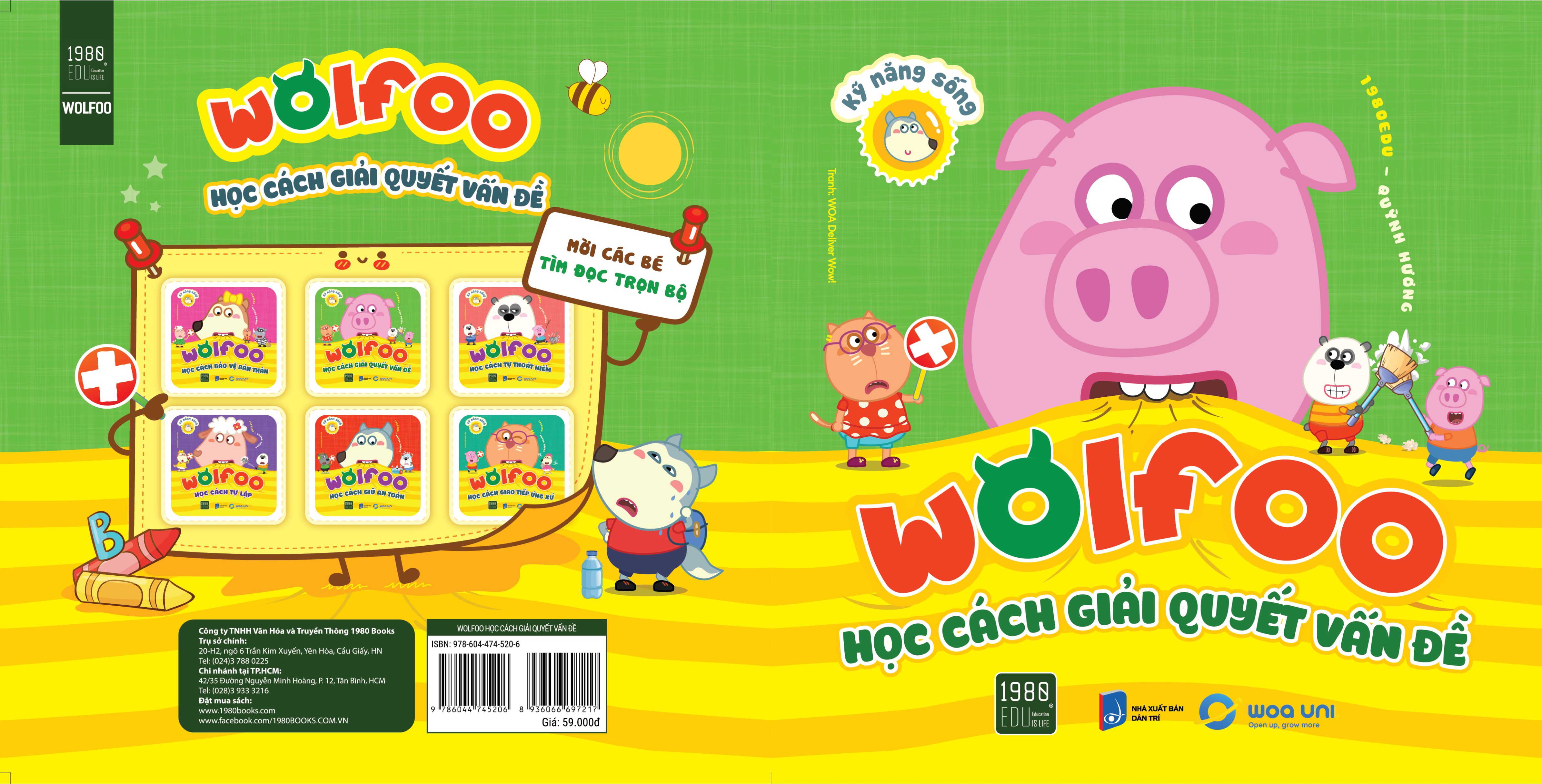 Sách - Wolfoo Học Cách Giải Quyết Vấn Đề