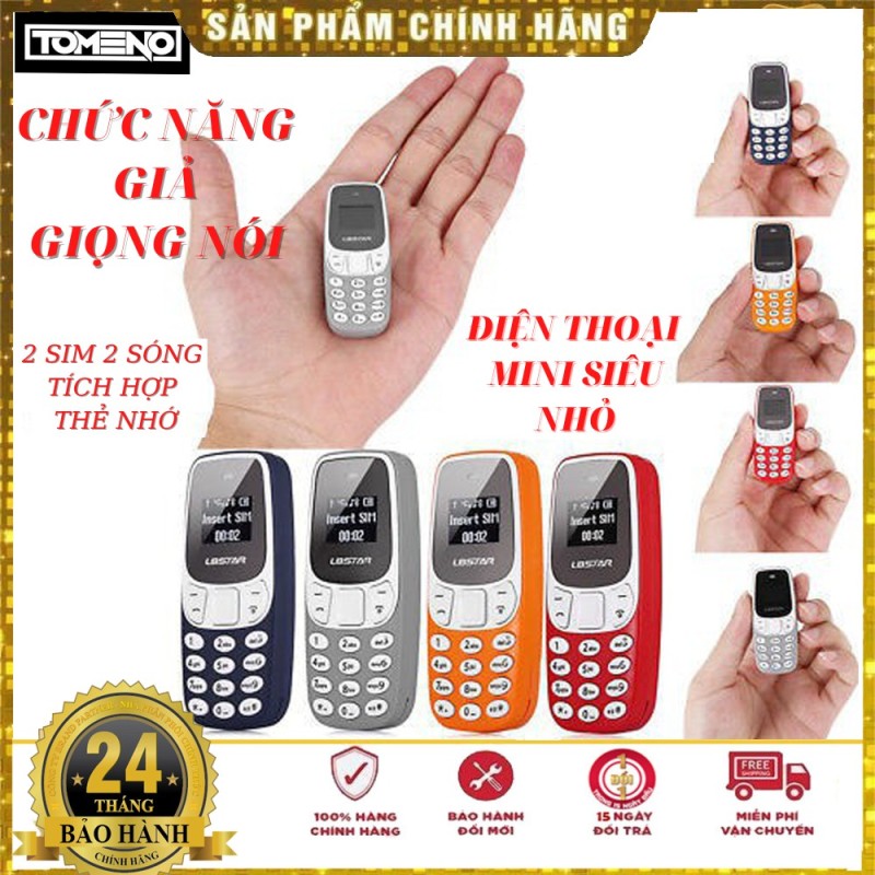 Điện thoại Mini - L8STAR BM10 ( Nokia 3310 ) - 2 sim 2 sóng siêu nhỏ, tiện lợi giá rẻ Bh 12 tháng 1 đổi 1 trong 15 ngày - Hỗ Trợ Khe Cắm Thẻ Nhớ - Nghe Nhạc mp3