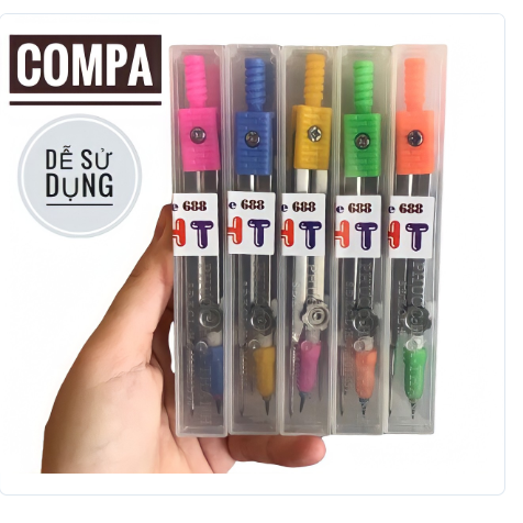 Lẻ 3 Cây Compass 688 - Giao Màu Ngẫu Nhiên