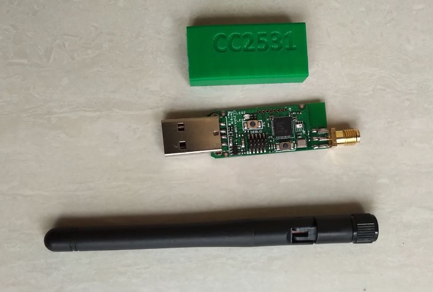 USB CC2531, CC2652P kèm anten 3dbi, đã flash Zigbee2MQTT