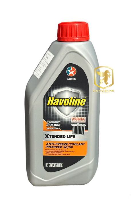 Nước làm mát động cơ havoline caltex xtended life antifreeze coolant concentrate 1 l xe máy ô tô motor dung dịch vi tính 250 ngàn km