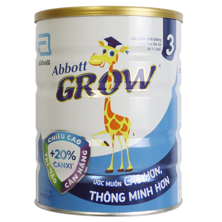 Sữa bột Abbott Grow 3 900g