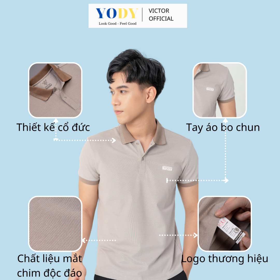 Nét đơn giản nhưng vô cùng tinh tế trên chiếc áo phông nam YODY sẽ giúp bạn tạo nên phong cách thời thượng và năng động. Hãy xem hình ảnh liên quan để khám phá kiểu áo phông YODY cho nam nào đang làm mưa làm gió trên thị trường thời trang hiện nay.