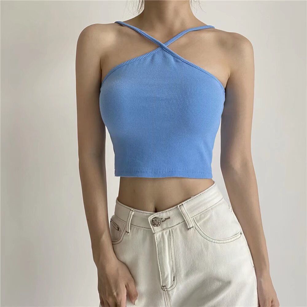 Áo thun nữ cổ yếm thời trang