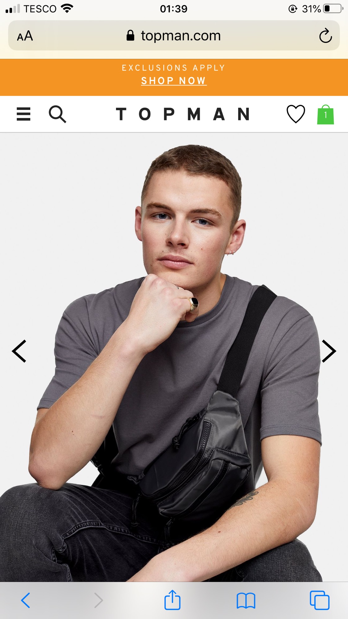 [HCM]Túi bao tử Topman