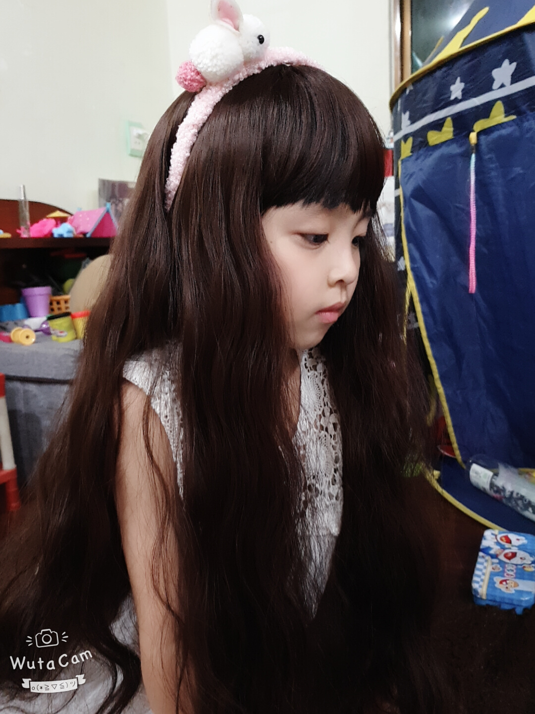 Băng đô đính con thỏ cute dành cho bé gái