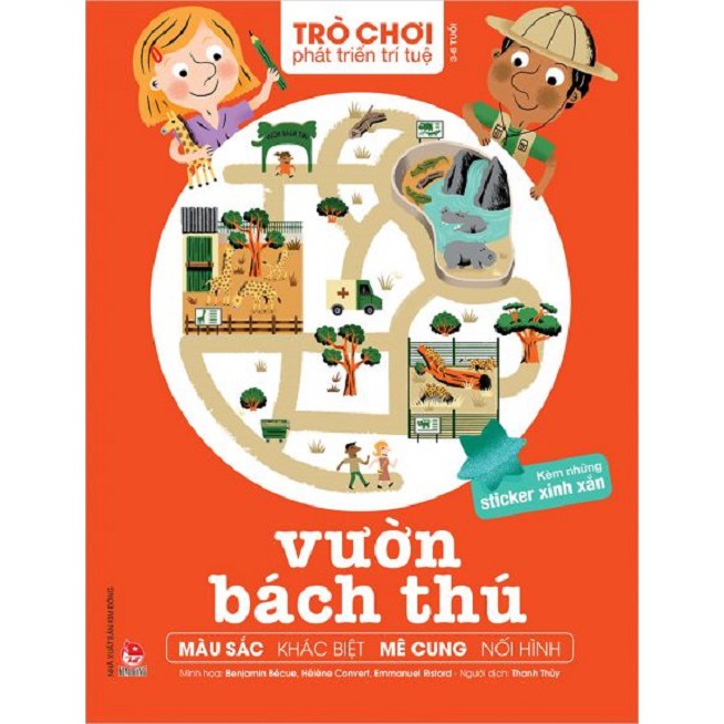 Sách – Trò Chơi Phát Triển Trí Tuệ - Bộ 8 cuốn