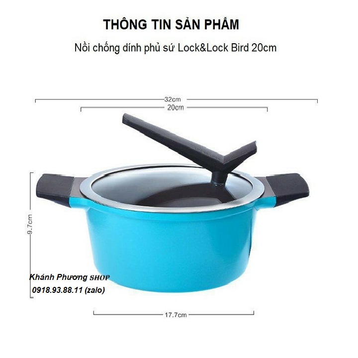 nồi đá đáy từ lock&lock - nồi đá đáy từ