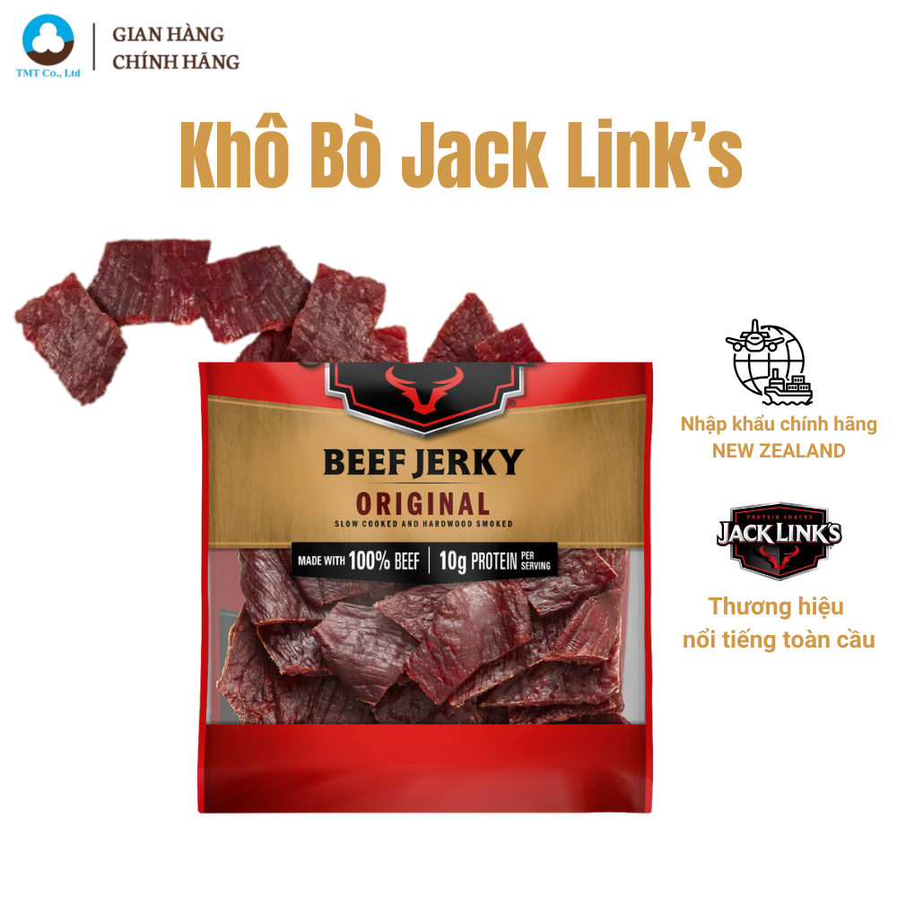 Khô bò tự nhiên Jack Link's 25g [Date:31.05.26]