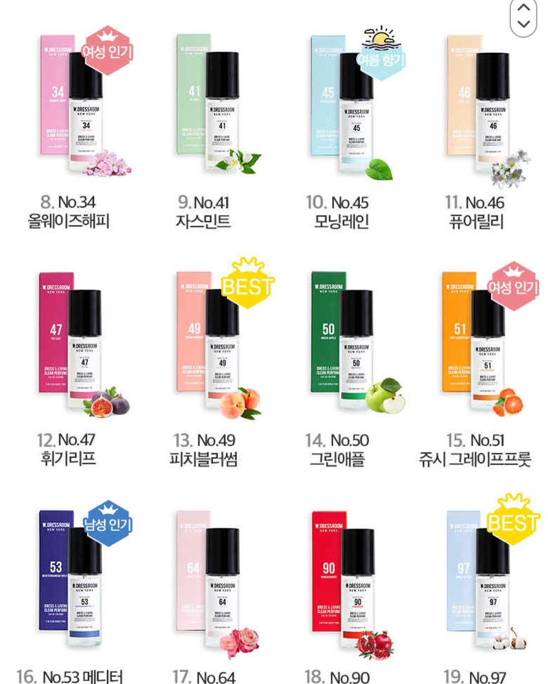[HOT 78,79,80] Nước Hoa Xịt Thơm W.Dressroom 70ml mới nhất