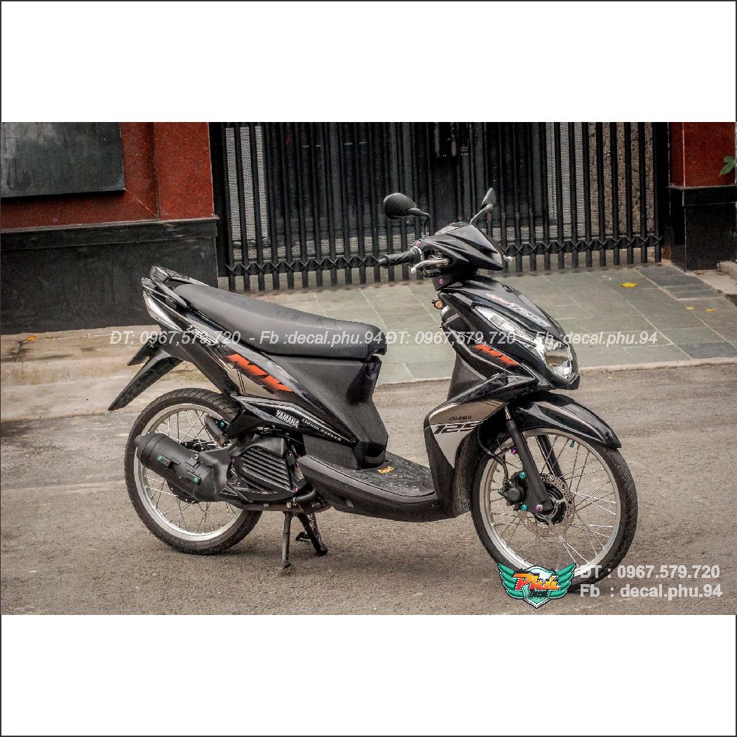 Tem rời Luvias đen xám