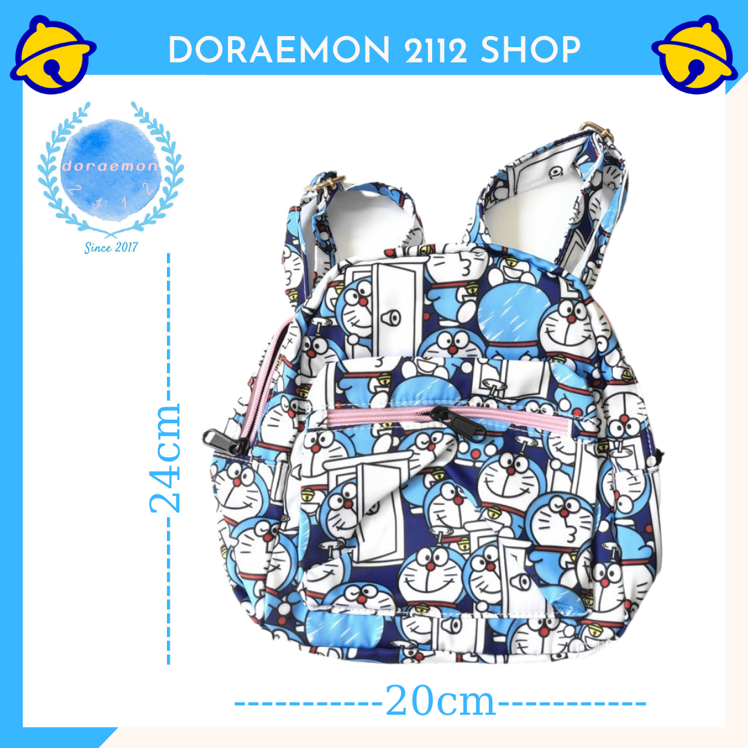 Balo mini Doraemon siêu dễ thương 20x24cm