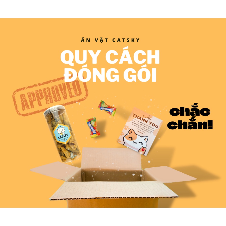 Da Cá Trứng Muối Catsky 250g