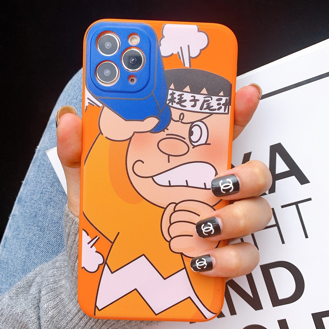 Ốp Lưng Silicon Màu Bảo Vệ CAMERA Chaien x Shin
